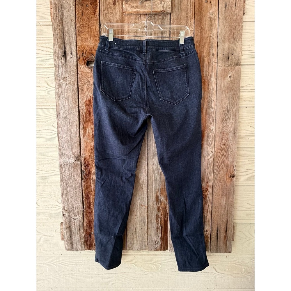 Ann Taylor Dark Wash Denim Jeans Curvy Size 8
